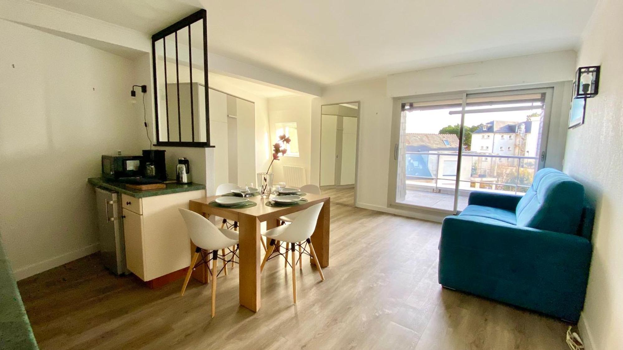 Appartement Avec Vue Mer Et Parking Bénodet Exterior photo